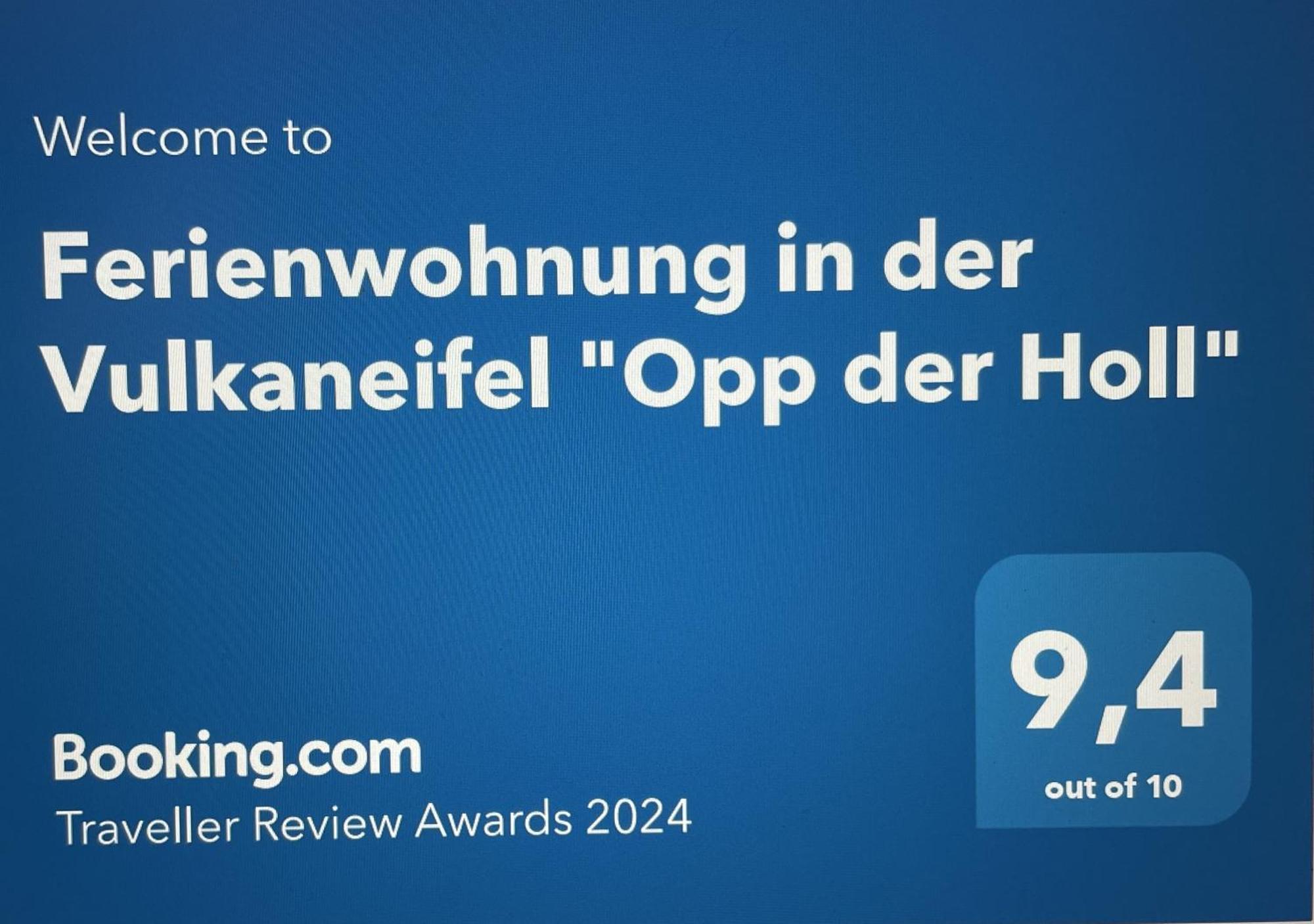 Ferienwohnung In Der Vulkaneifel "Opp Der Holl" Brockscheid Buitenkant foto